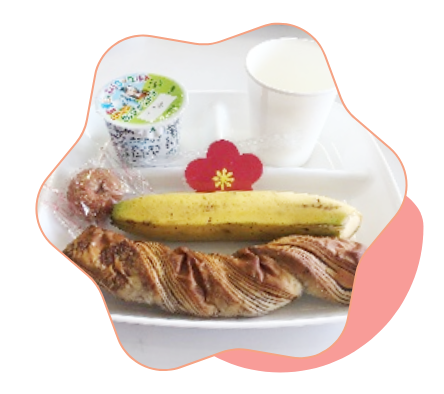 朝食支援写真